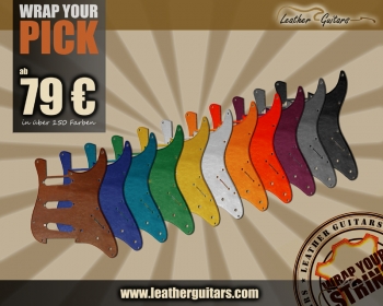 Leather Guitars - Pickguard