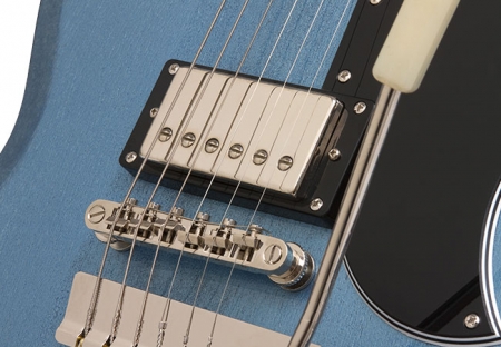 Epiphone Ltd. Ed. TV Pelham Blue SG Custom w/Maestro
