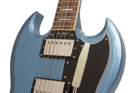 Epiphone Ltd. Ed. TV Pelham Blue SG Custom w/Maestro