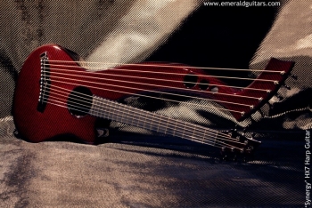 &#39;Synergy&#39; HX7 Carbon Fiber Harp Guitar