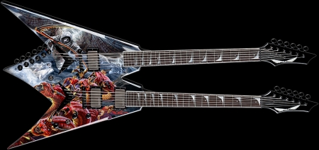 DAVE MUSTAINE VMNT DOUBLE NECK DIADEM