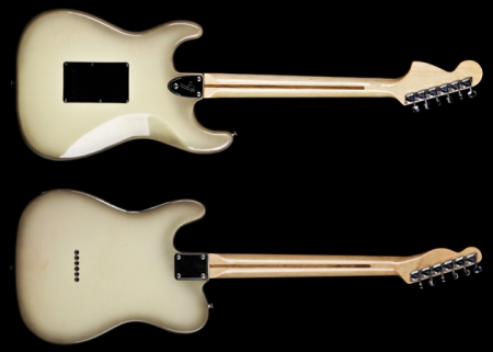 Fender Antigua Stratocaster and Telecaster