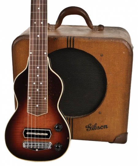 1937 Gibson EH-150 Guitar and Amp