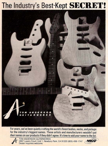 Tom Anderson Guitarworks
