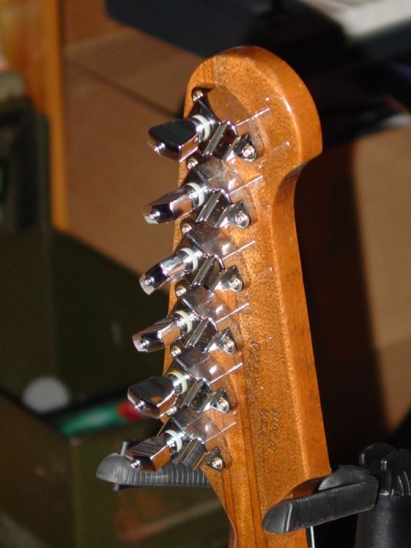 Gibson Firebird V. Колки от банджо. Фото