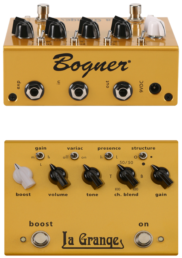 Новая гитарная примочка от Bogner - La Grange overdrive/boost / g.a.s