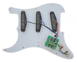 KIT-T4 Pickup Tone Multiplier Kit на стратовском пикгарде